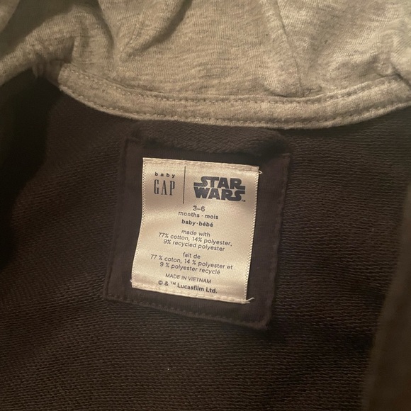 HOST PICK✨ Baby Gap Yoda Bomber Jacket 3-6M - Picture 2 of 7